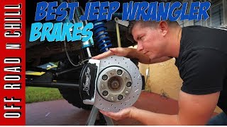 Xtreme Stop Jeep Wrangler JK Brake Upgrade | Best Jeep Wrangler Unlimited Brakes