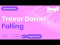 Trevor Daniel - Falling (Piano Karaoke)