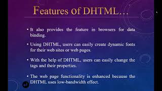 DYNAMIC HTML WITH JAVASCRIPT