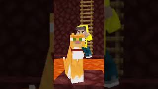 Who will Save the Lovely Cat || #shorts #minecraft #funny #ujjwal #ajjubhai