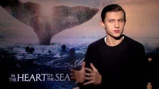 Tom Holland - "In the Heart of the Sea" interview (2015) #8