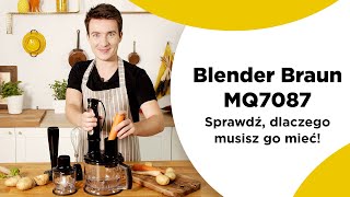 Blender Braun MQ7087 | Sprawdź, dlaczego musisz go mieć! | Media Expert