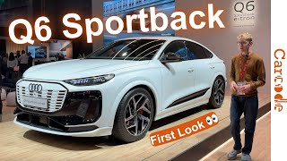 Audi Q6 Sportback e-tron First Look At The 2024 Paris Motor Show! (UK)(4K) | Carcode