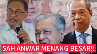 TAK SANGKA ANWAR KALAHKAN MAHATHIR !! mahathir terpaksa tutup muka dengan TISU..