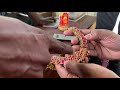 Jewels of India: Tamilnadu Edition: Repairing a kempu (ruby) necklace