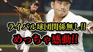 【感動】ライバル巨人のエース菅野投手の自主トレに阪神藤浪選手が‼︎来年は藤浪復活や‼︎