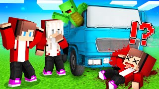 CAR HIT The BABY MAIZEN in Minecraft! - Parody Story(JJ and Mikey TV)