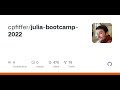 GitHub - cpfiffer/julia-bootcamp-2022