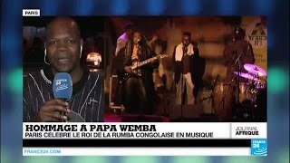 Papa Wemba : Paris rend hommage en musique au roi de la rumba congolaise