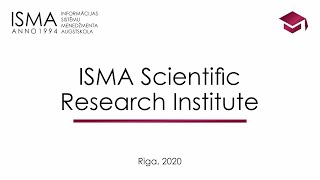 ISMA Scientific Research Institute