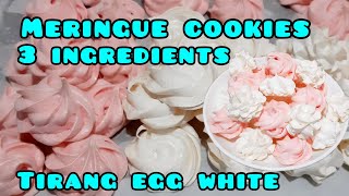 HOW TO MAKE MERINGUE COOKIES?ICING COOKIES/MERINGUE COOKIES RECIPE❤