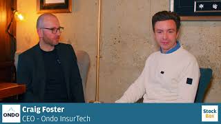 ONDO InsurTech - Sit Down Interview with CEO Craig Foster in London #ONDO