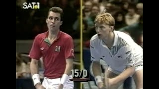 Boris Becker vs Ivan Lendl（1988 Masters）