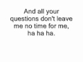 Ashlee Simpson - Outta My Head (Ay Ya Ya) (LYRICS)