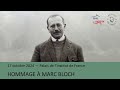 Institut de France – Hommage à Marc Bloch sous la Coupole