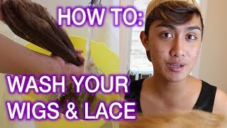 How To Wash Synthetic Wigs & Clean Your Lace Fronts