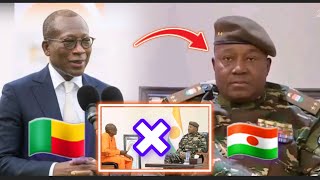 shugaban kasar benin 🇧🇯 ya karyata kalaman shugaban kasar niger 🇳🇪 abdourrahamane tchiani