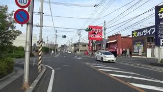 広島海田道路の　船越南２丁目交差点　（広島市安芸区　2021年10月）