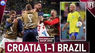 BRAZIL KNOCKED OUT! Brazil 1-1 Croatia FIFA World Cup Highlights & Reaction