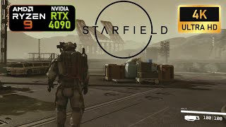 Starfield | 4K | Ultra settings | RTX 4090 | R9 7950x