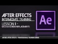 AFTER EFFECTS PROFESSIONAL TRAINING lesson 11 -Screen Replacements with Mocha AE