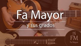 Fa Mayor y sus Grados | Acordes para Bajo Quinto