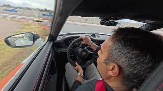 Porsche 992.2 GT3 chasing 992 GT3 RS at Circuito Ricardo Tormo