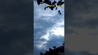 AWAN MENYERUPAI WAJAH TAMPAK TERLIHAT INDAH MEMIKAT DI LANGIT#cloudsky