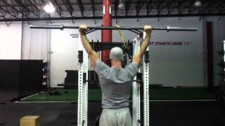 TonyGentilcore.com Barbell Overhead Shrug