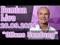 Domian Live - Talkshow - ganze folge - 26.09.2024