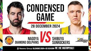 Nagoya Diamond Dolphins vs. Sunrockers Shibuya - Condensed Game