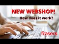 Welcome To Our New Webshop - How It Works