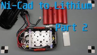 Convert Craftsman Ni-Cad Battery to Lithium (part 2) no welding