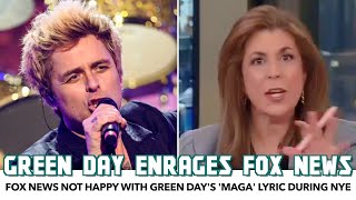 Fox News Rages Over Green Day's 'MAGA' Lyric During NYE Performance