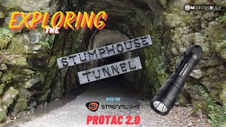 Exploring a 900' Abandoned Tunnel with the Streamlight ProTac 2.0! 💡🚂