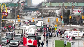 Ontario court grants injunction to remove Ambassador Bridge protesters