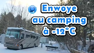 Notre Projet Vie à temps plein en VR - Enwoye au camping #camping #hiver #canada #quebec #fulltimerv