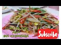 TUMIS TAUGE ALA IKA CHANDRA || MENU HARIAN