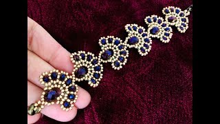 Dancing Peacock Bracelet || DIY Beaded Bracelet || How to make Beaded Bracelet