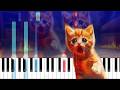 Miaw Miaw Miaw Miaw Sad Cat Song (Piano Tutorial)