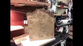 Turning Oak Burr Platters - Some advice please!