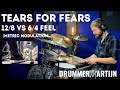 12/8 vs 6/4 feel - Tears for Fears - Everybody Wants To Rule The World //  by DrummerMartijn