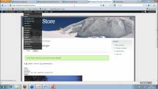 PHP Drupal implementation - Module Section