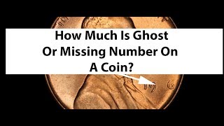 Coins Missing Numbers \u0026 Letters - Ghost Number Letter Are They Rare And Valuable?