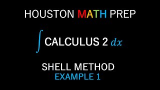 Shell Method Calculus (Example 1)