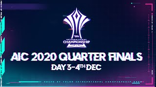 AIC 2020 | Quarter Finals Day 3