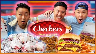 Is CHECKER'S \u0026 RALLY'S Fast Food's BEST KEPT SECRET?! (ENTIRE MENU)