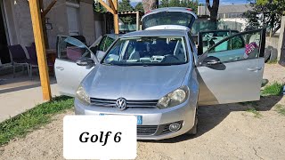 Golf 6 Démontage, réfection et remontage du ciel de toit