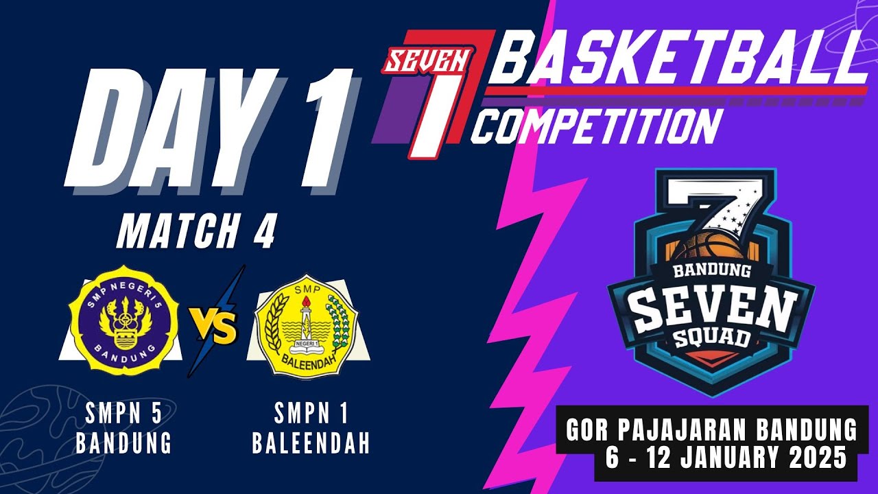 Seven Basketball Competition 2025 Day 1 Match 4 Smp Pa Smpn 5