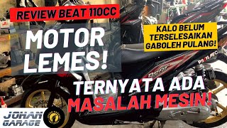 GAS Mentok 70KM | Ternyata Ada Permasalahan MESIN! | Honda Beat 110 ESP